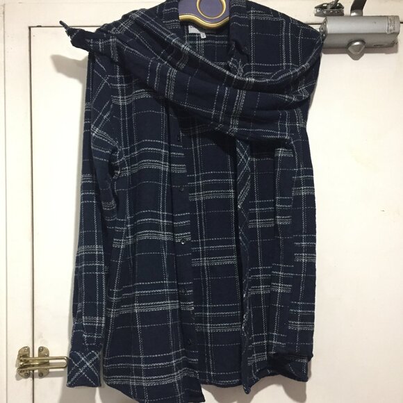 LUCKY BRAND CASUAL PLAID SHIRTS SIZE L - Picture 3 of 10